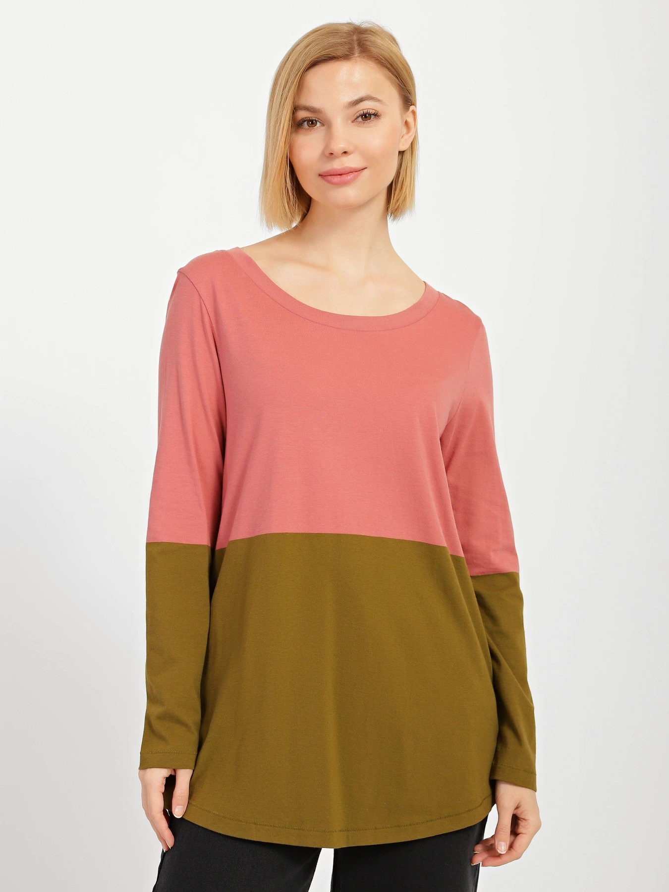 Свитры и кардиганы COS модель 0369382_рожевий з хакі Фото