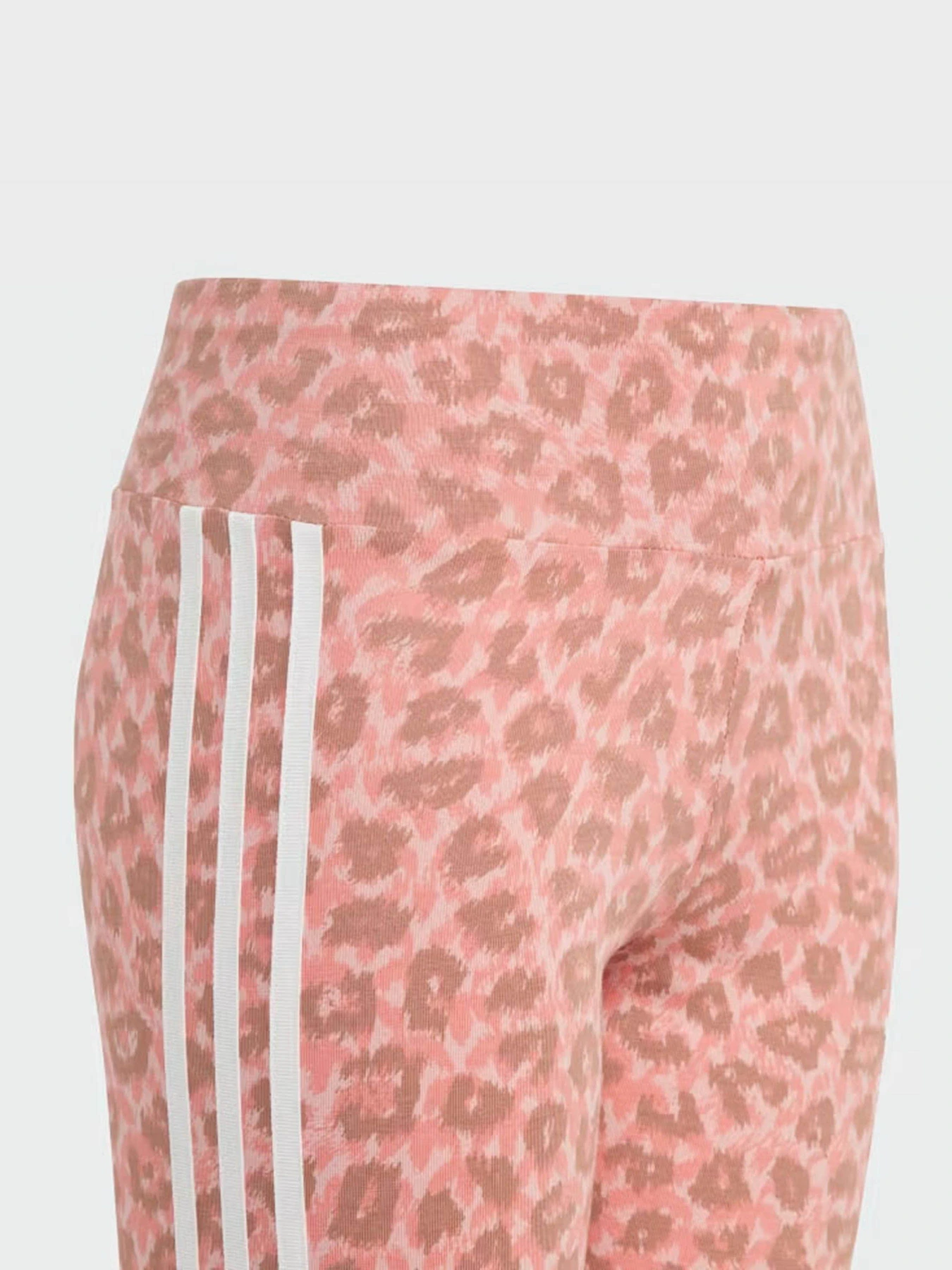 Штани Adidas Animal Allover Print High Waist модель IJ0757 Штани Adidas Animal Allover Print High Waist модель IJ0757 Фото