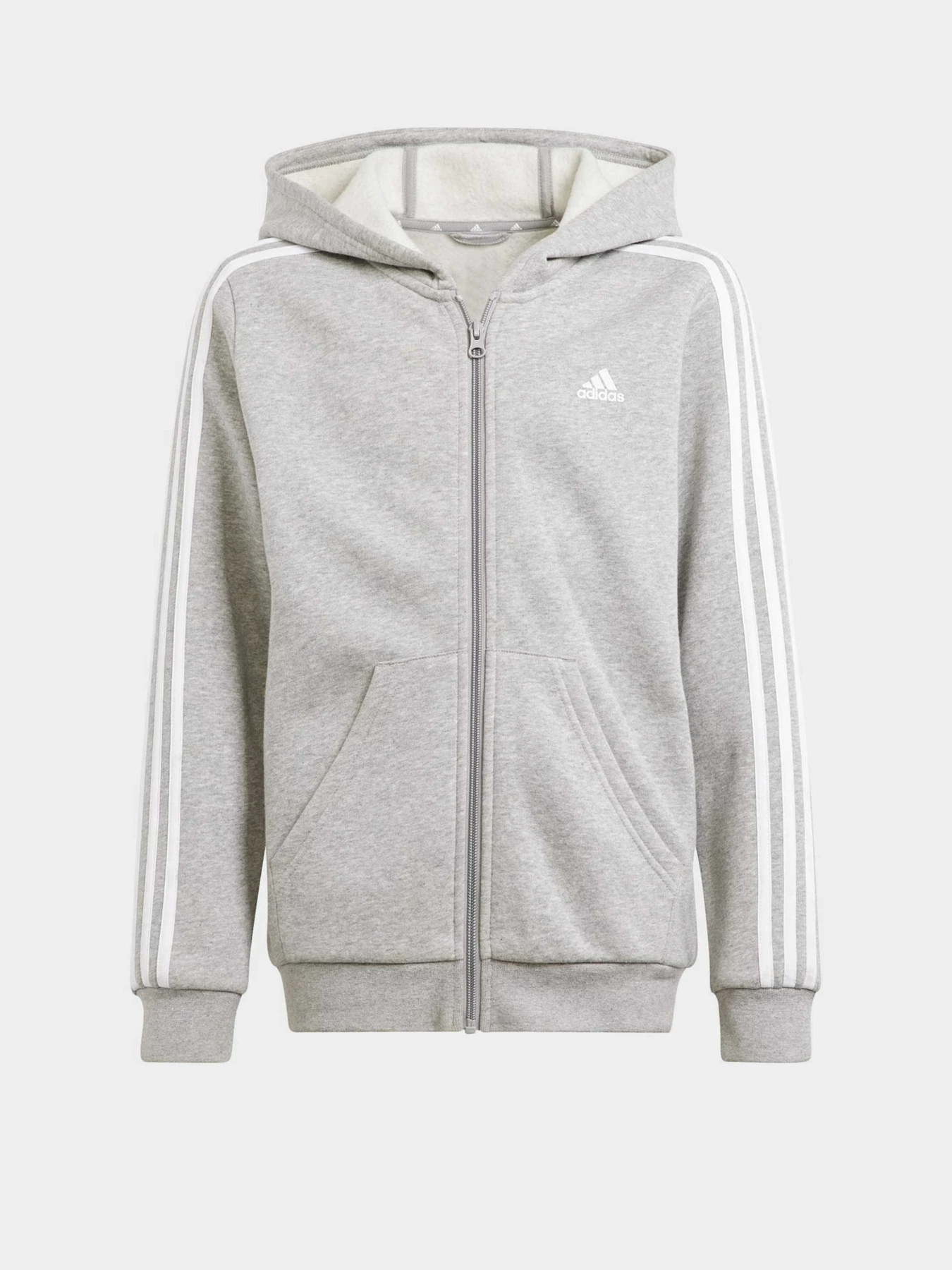 Худи и свитшоты Adidas 3S FL FZ HOOD модель IS3241 Худи и свитшоты Adidas 3S FL FZ HOOD модель IS3241 Фото