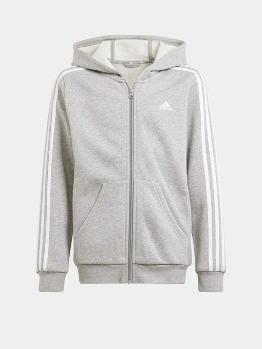 Худі та світшоти Adidas 3S FL FZ HOOD модель IS3241 Фото