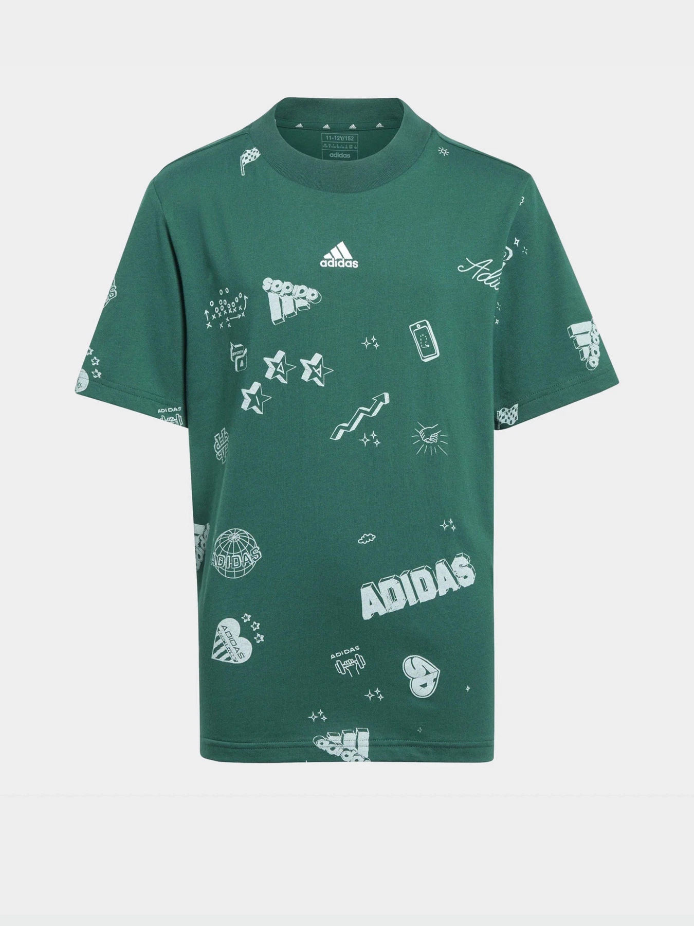 Футболки и поло Adidas BRAND LOVE ALLOVER PRINT модель IA1562 Фото