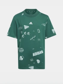 Футболки и поло Adidas BRAND LOVE ALLOVER PRINT модель IA1562 Фото