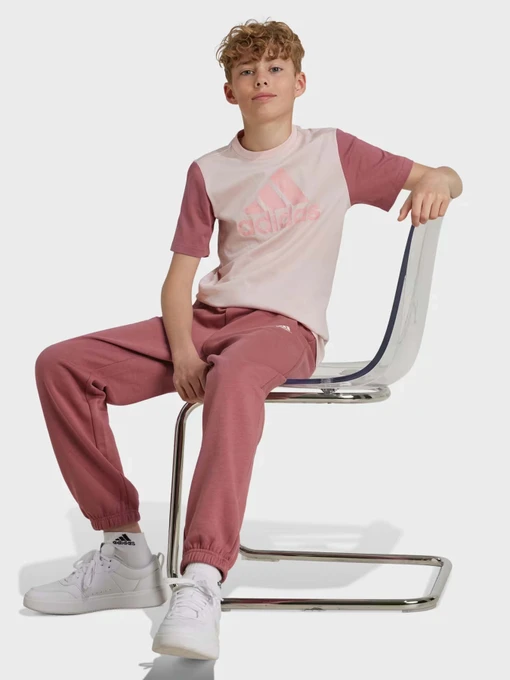 Бавовняні Дитячі Спортивні штани adidas ESSENTIALS FEEL COZY фото 3