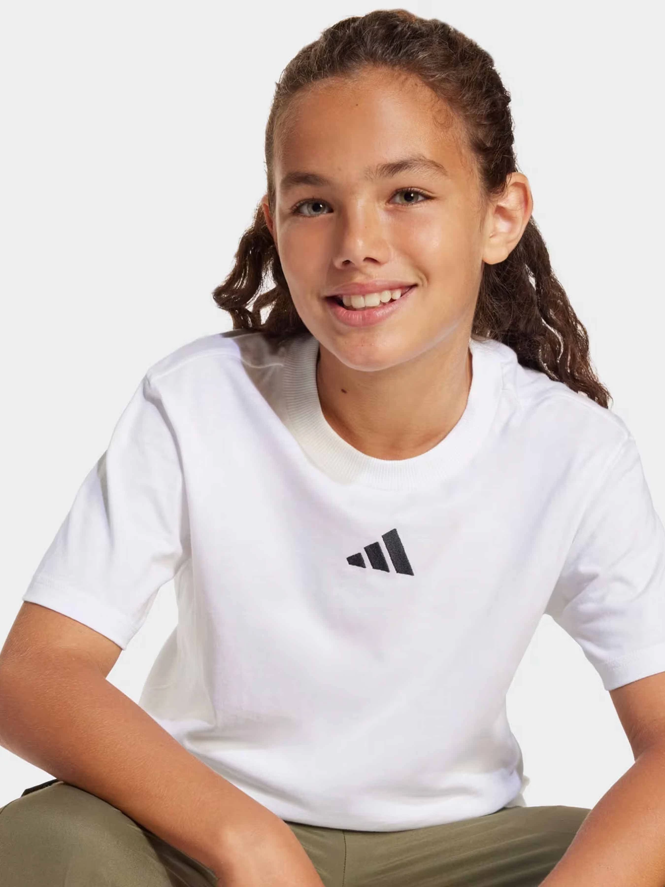 Футболки и поло Adidas ESSENTIALS KIDS SPORTSWEAR модель JC9774 Футболки и поло Adidas ESSENTIALS KIDS SPORTSWEAR модель JC9774 Фото