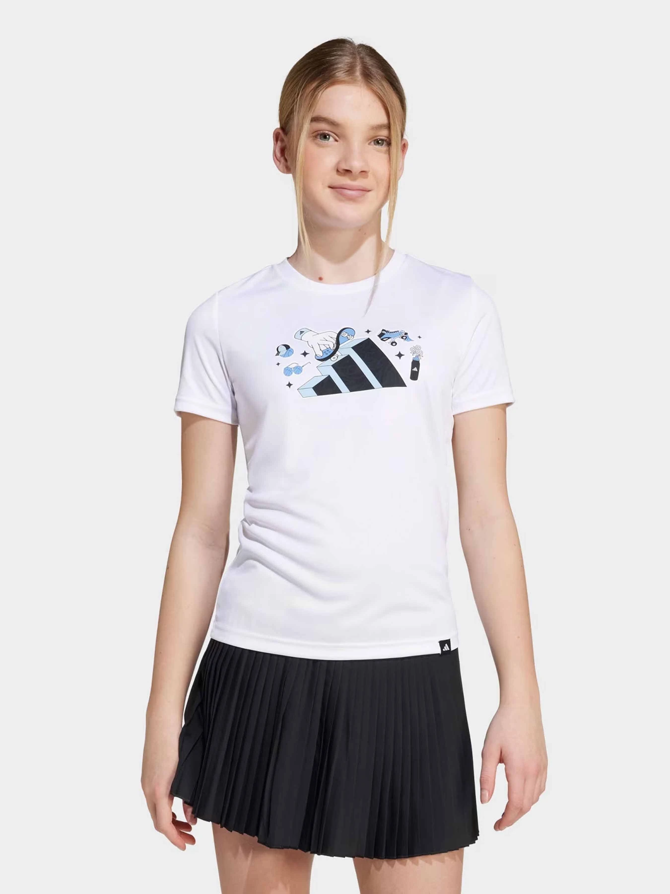 Футболки і поло Adidas CLIMACOOL ANIMAL GRAPHIC KIDS модель JV5201 Футболки і поло Adidas CLIMACOOL ANIMAL GRAPHIC KIDS модель JV5201 Фото
