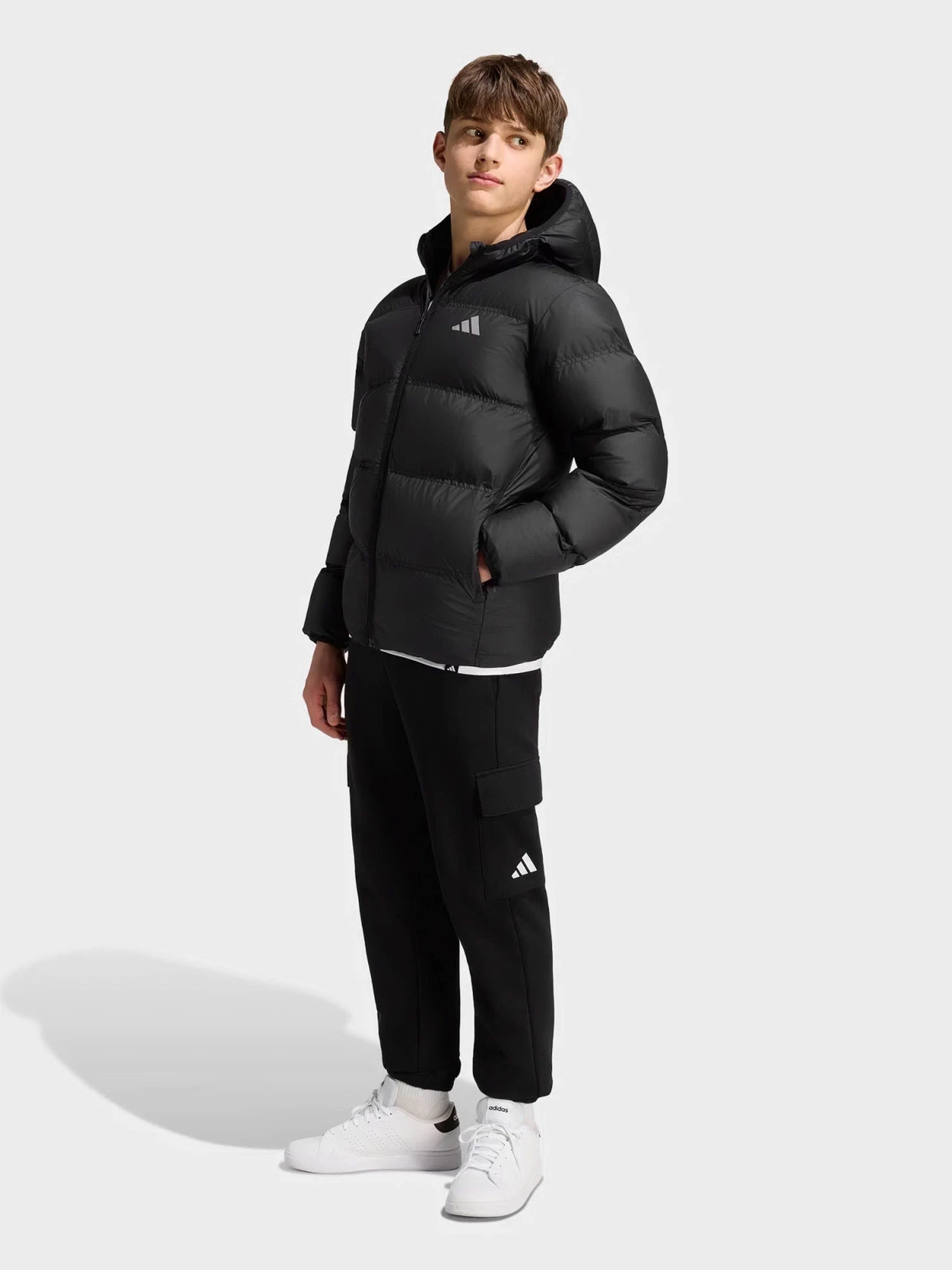 Куртки и дубленки Adidas SYNTHETIC модель KH0196 Куртки и дубленки Adidas SYNTHETIC модель KH0196 Фото