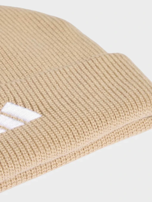 adidas LITTLE KIDS BEANIE Шапка колір бежевий фото 3