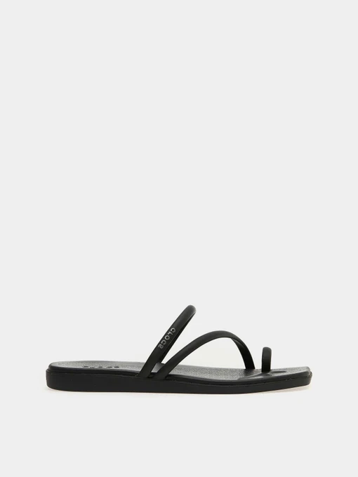 Шлёпанцы Crocs MIAMI TOE LOOP SANDAL BLK модель 209862-001 Фото
