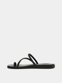 Шлёпанцы Crocs MIAMI TOE LOOP SANDAL BLK модель 209862-001 Фото