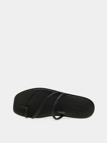 Шлёпанцы Crocs MIAMI TOE LOOP SANDAL BLK модель 209862-001 Фото