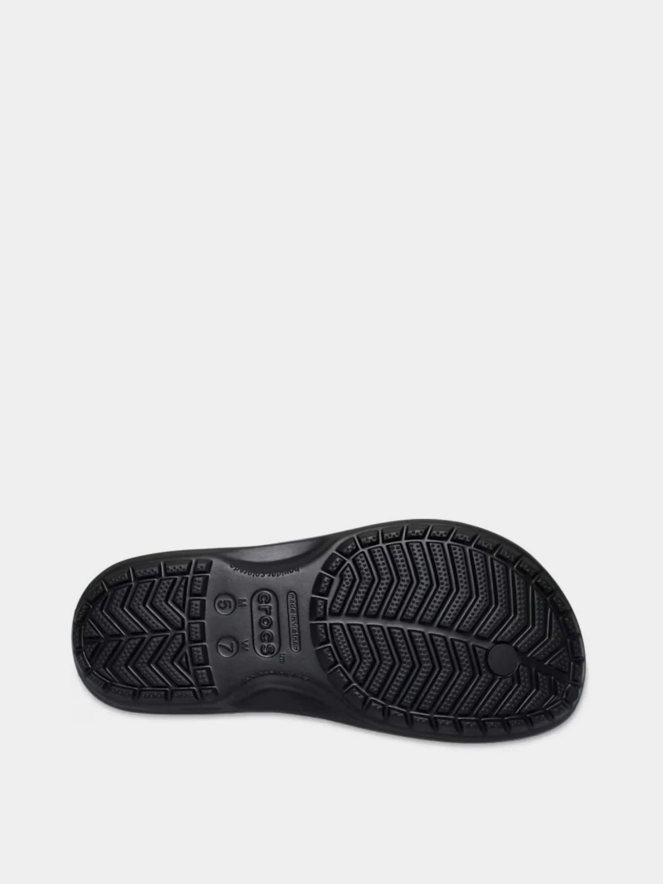 Шлёпанцы Crocs CROCBAND FLIP BLK/SGY модель 11033-0DD Фото