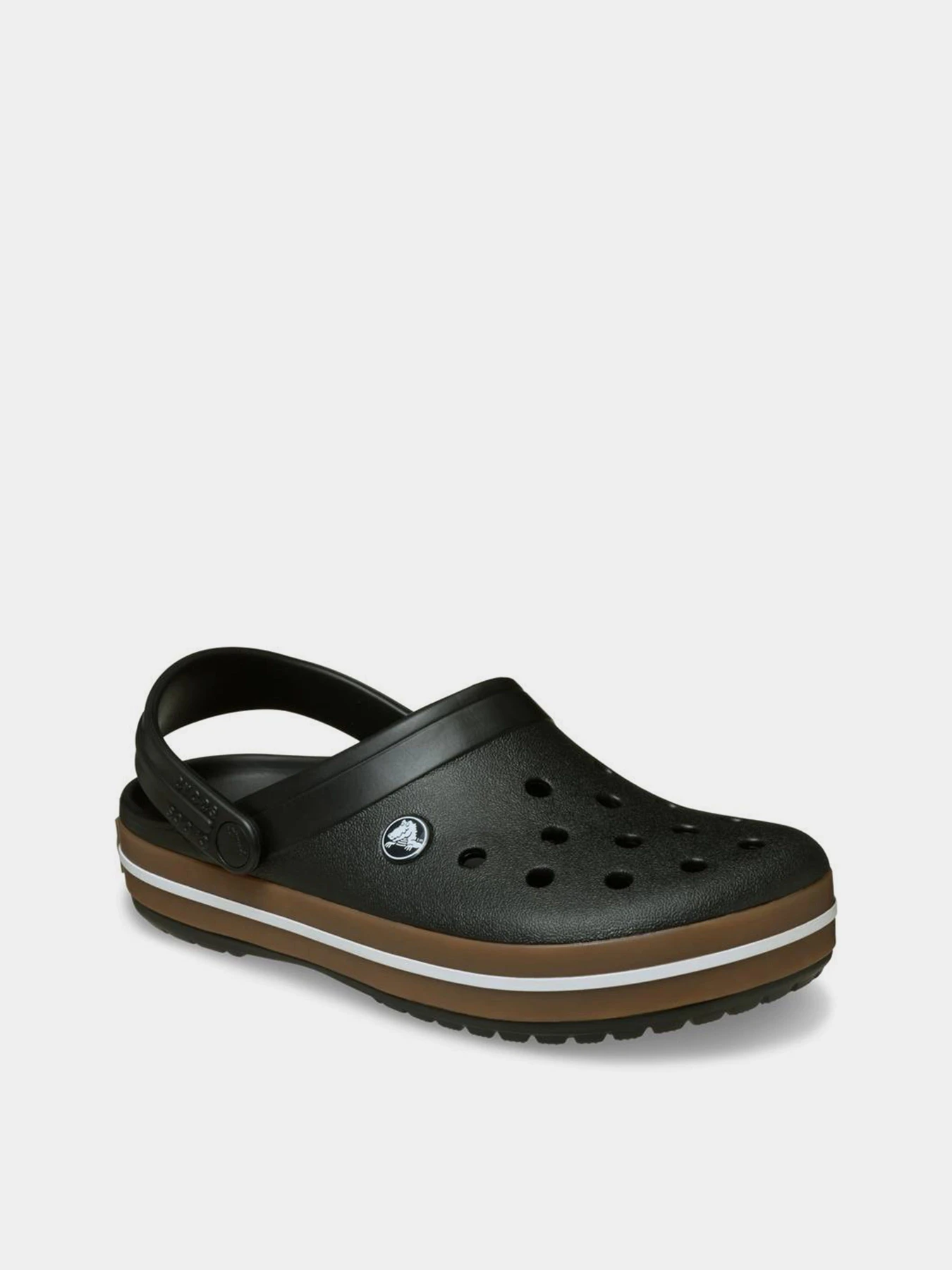 Шлёпанцы Crocs CROCBAND GUM CLOG BLK модель 212756-001 Фото