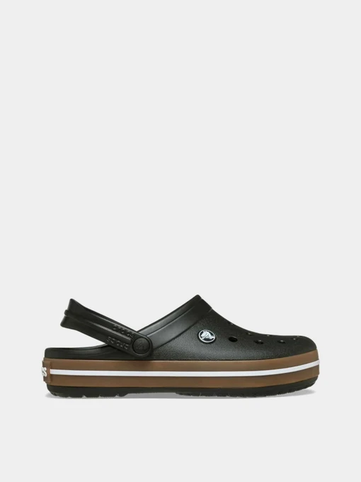 Шлёпанцы Crocs CROCBAND GUM CLOG K BLK модель 212775-001 Фото