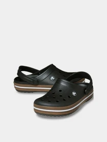 Шлёпанцы Crocs CROCBAND GUM CLOG K BLK модель 212775-001 Фото