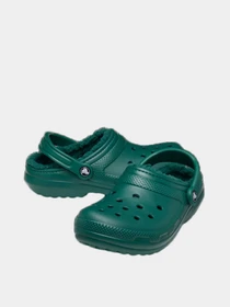 Шлёпанцы Crocs CLASSIC LINED CLOG модель 203591-302 Фото