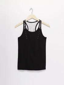 Футболки і поло Crivit модель IAN287715_чорний комб. Фото
