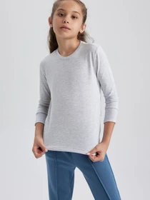 Худи и свитшоты DeFacto модель U6810A6-GR93 Фото