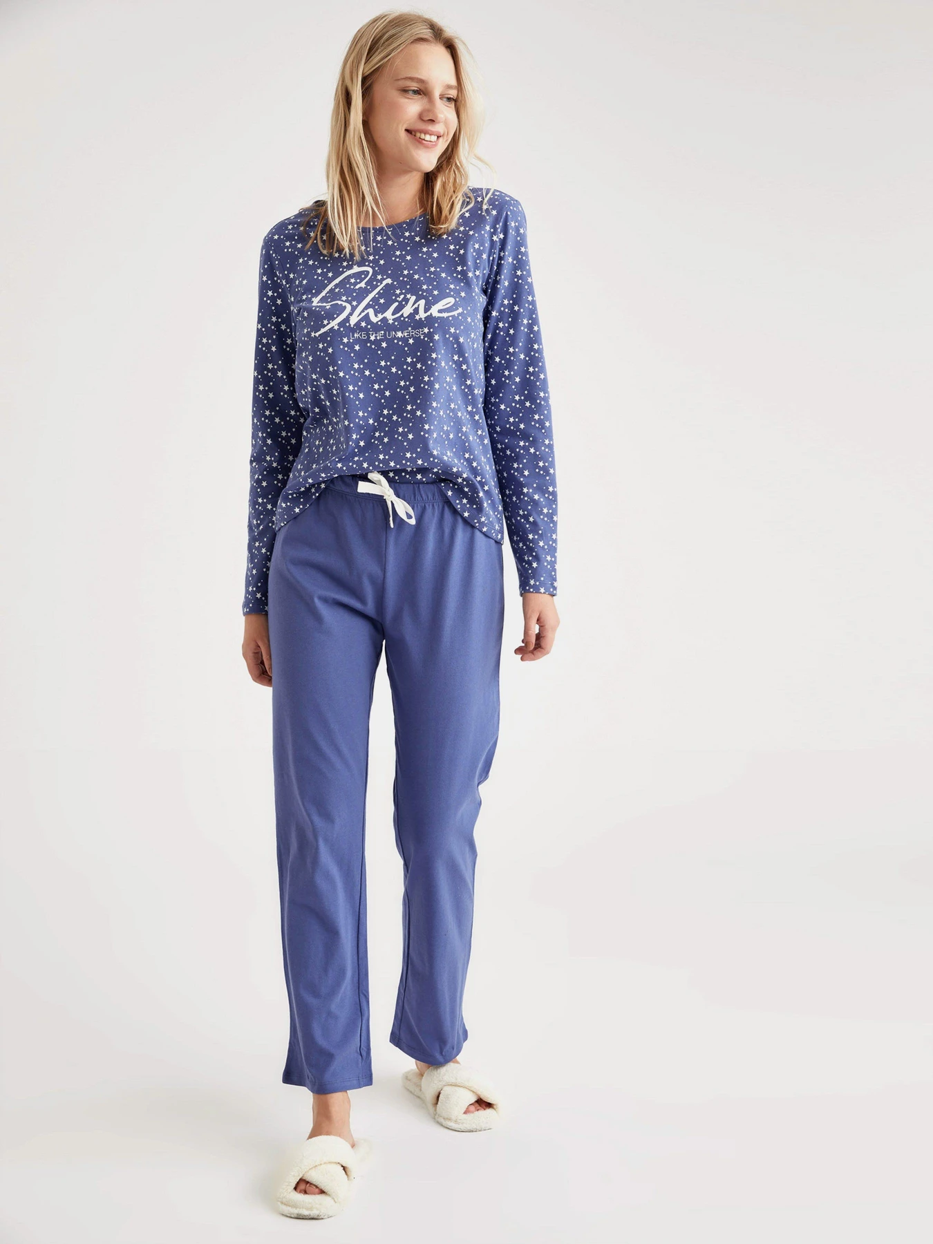 Одежда для дома и сна DeFacto модель T1428AZ-IN69 Одежда для дома и сна DeFacto модель T1428AZ-IN69 Фото