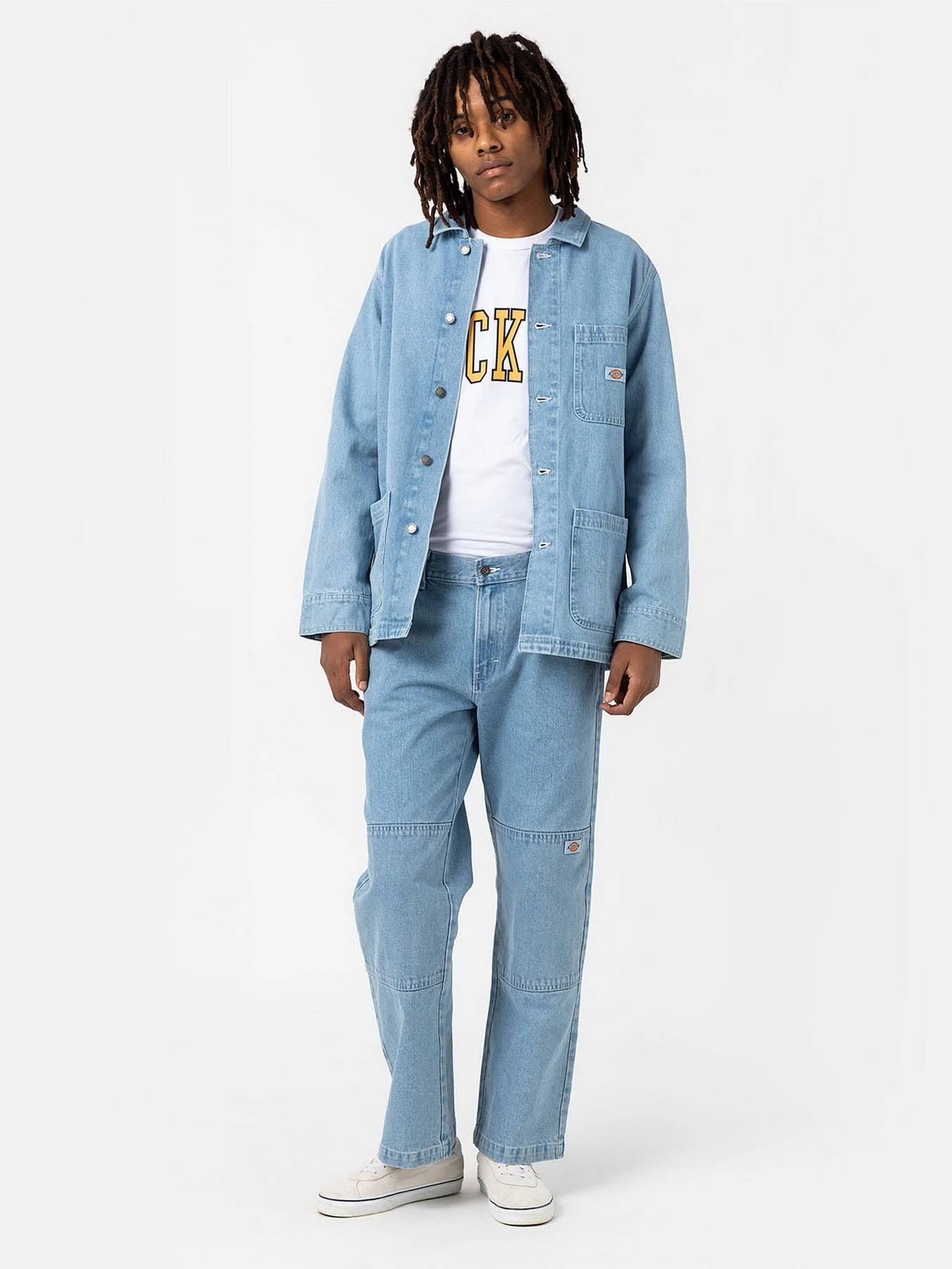 Джинси Dickies Double Knee Denim модель DK0A4Y3FLW01 Джинси Dickies Double Knee Denim модель DK0A4Y3FLW01 Фото