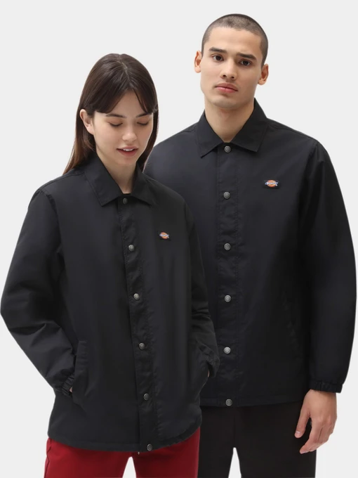Куртки и дубленки Dickies Oakport Coach модель DK0A4XEWBLK1 Фото