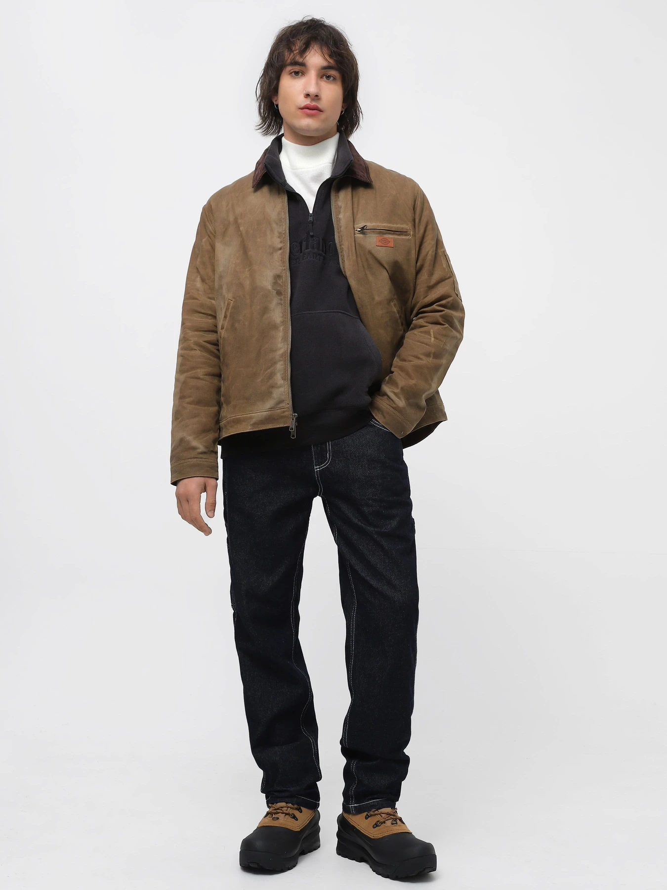Куртки и дубленки Dickies Lucas Waxed модель DK0A4YI4G441 Куртки и дубленки Dickies Lucas Waxed модель DK0A4YI4G441 Фото