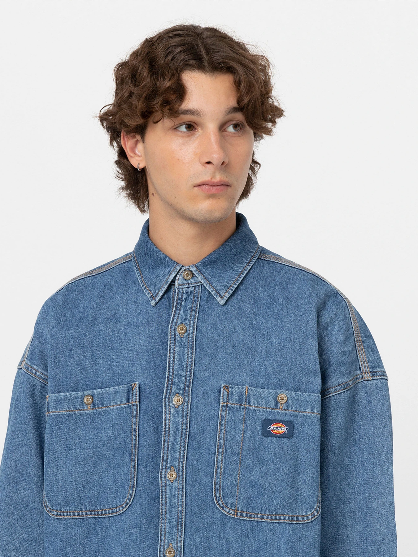 Рубашки Dickies Houston модель DK0A4YF5CLB1 Фото