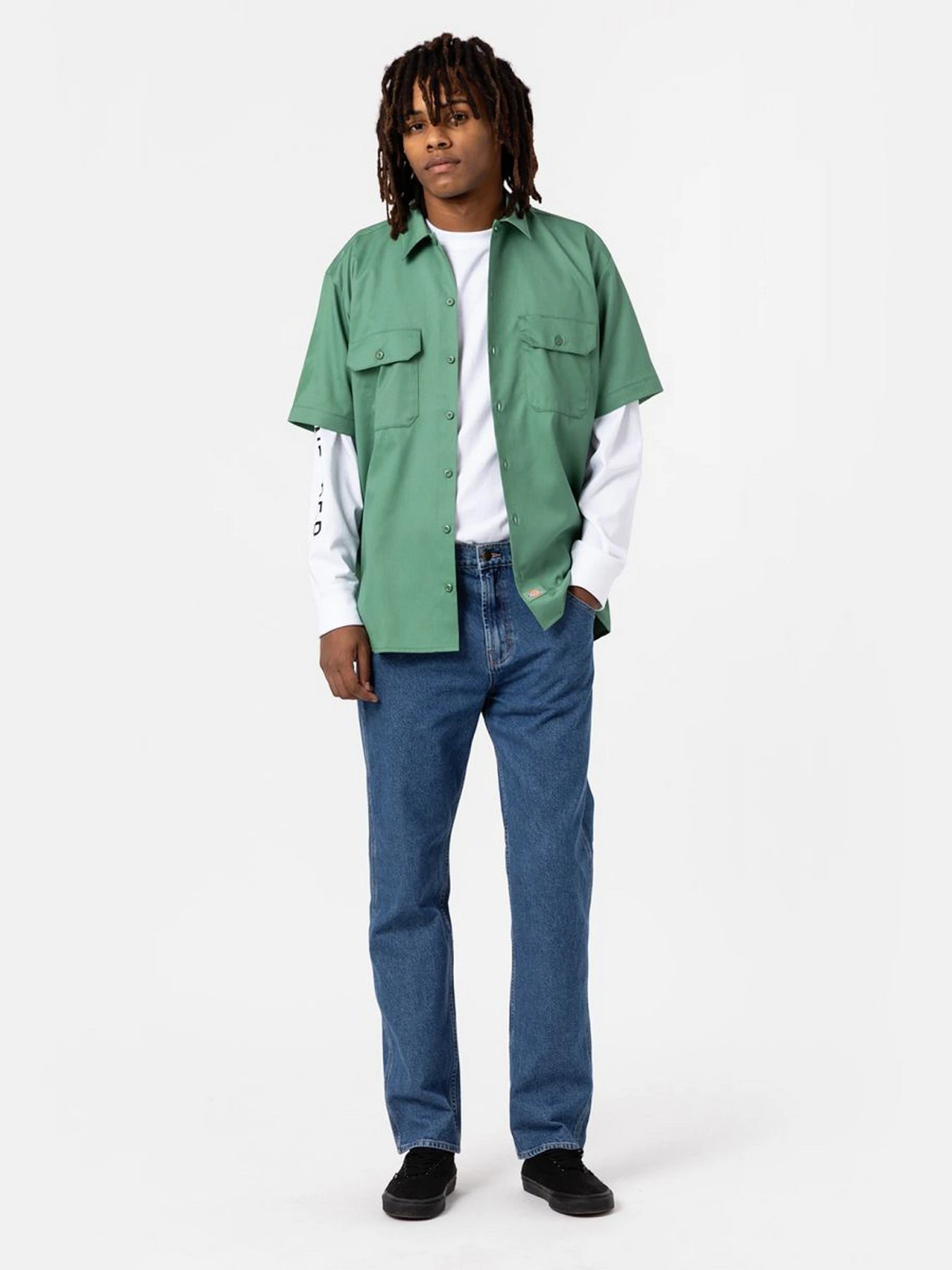 Джинсы Dickies Houston модель DK0A4XFLCLB1 Джинсы Dickies Houston модель DK0A4XFLCLB1 Фото