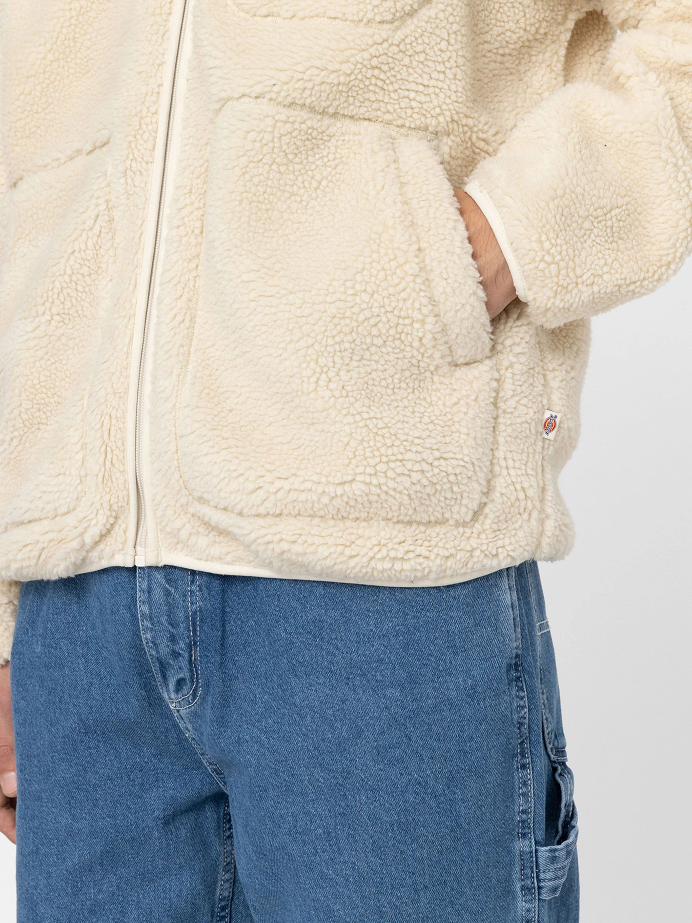 Худі та світшоти Dickies Mount Hope Fleece Whitecap модель DK0A4YEEF901 Фото