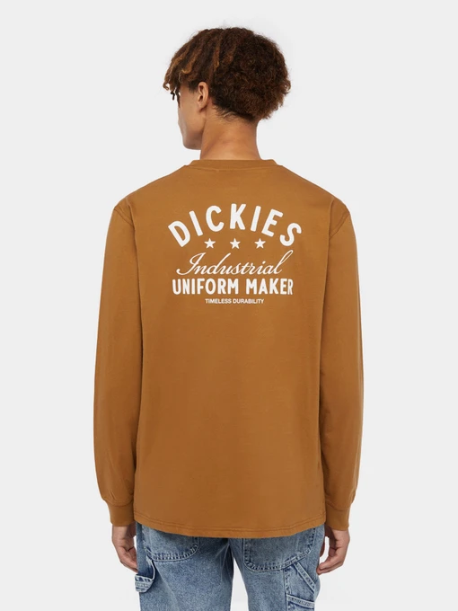 Бавовняний Чоловічий Лонгслів Dickies Trego фото 2