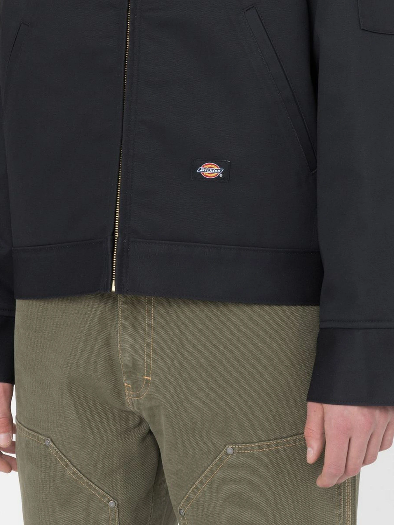 Куртки та дублянки Dickies Lined Eisenhower модель DK0A4XK4BLK1 Фото