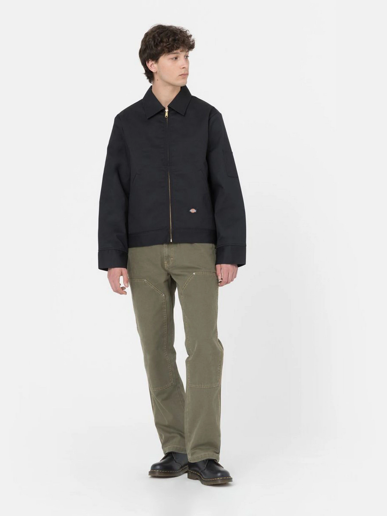 Куртки та дублянки Dickies Lined Eisenhower модель DK0A4XK4BLK1 Фото
