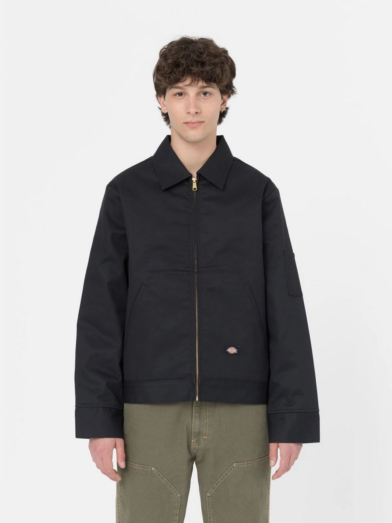 Куртки та дублянки Dickies Lined Eisenhower модель DK0A4XK4BLK1 Фото