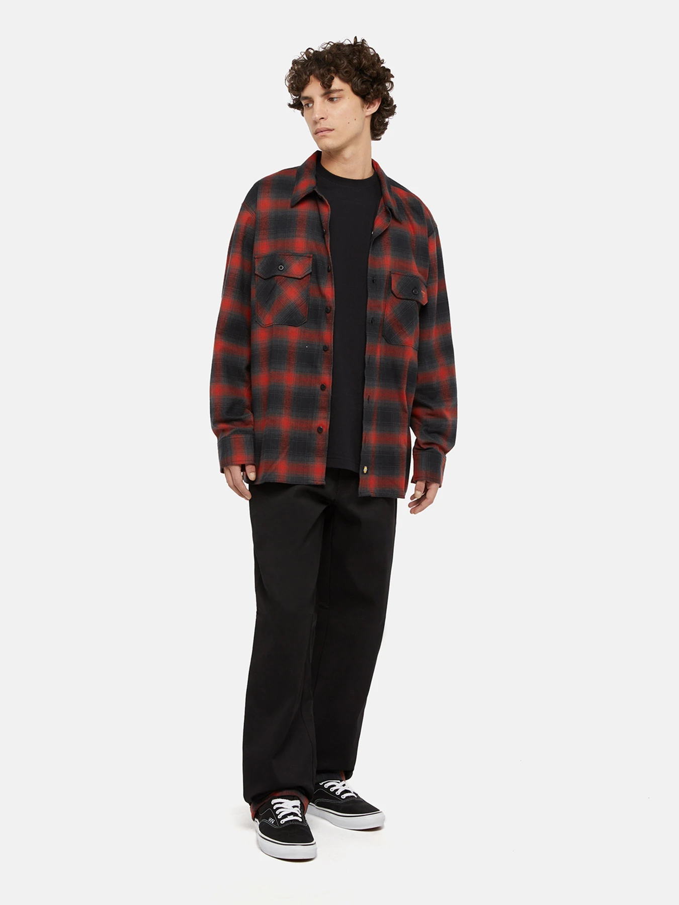 Рубашки Dickies x Spitfire Flannel модель DK0A865NJ571 Фото