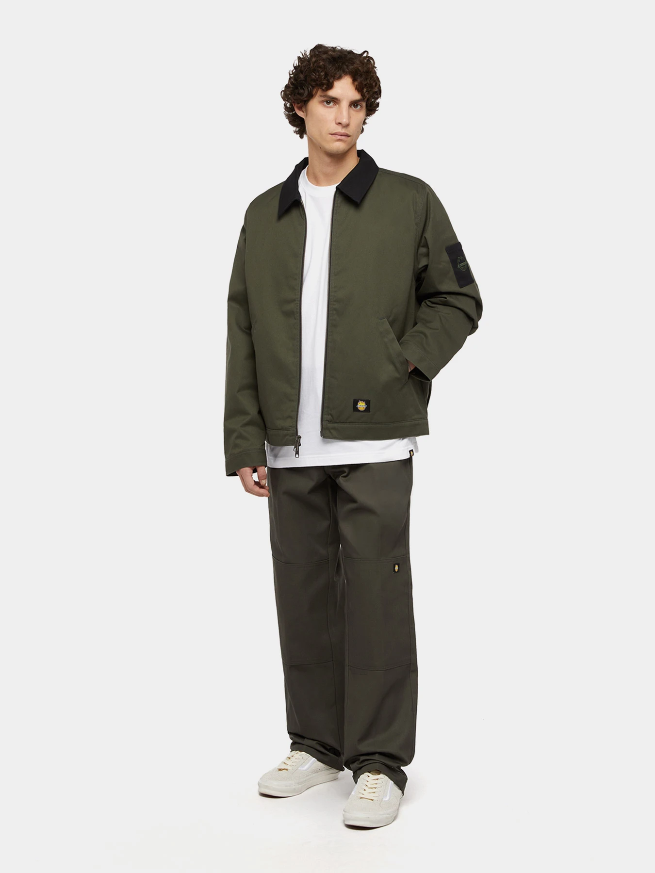 Штани Dickies x Spitfire Double Knee модель DK0A865R0OG1 Штани Dickies x Spitfire Double Knee модель DK0A865R0OG1 Фото