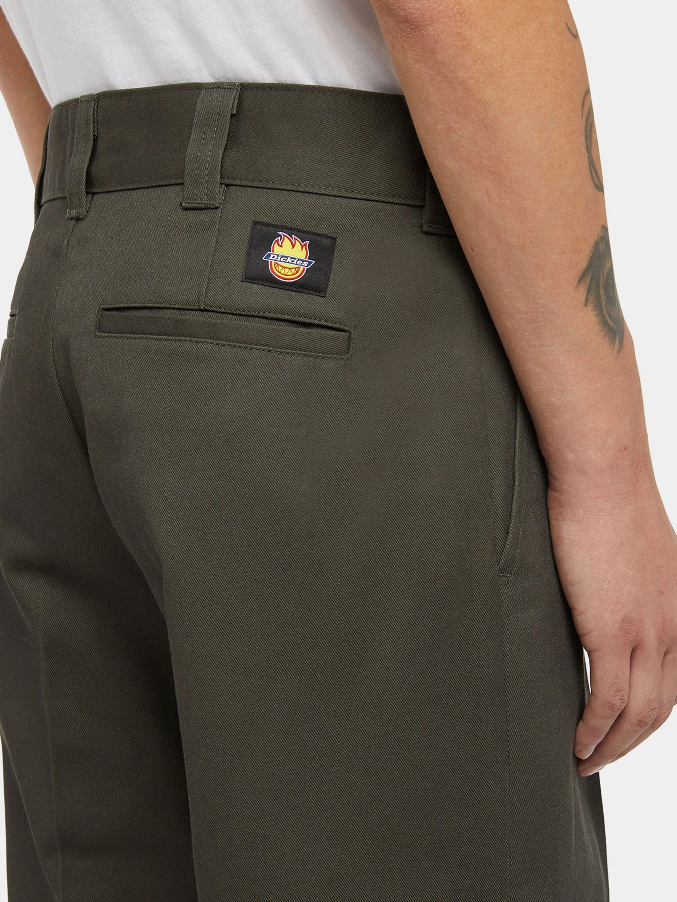 Штани Dickies x Spitfire Double Knee модель DK0A865R0OG1 Штани Dickies x Spitfire Double Knee модель DK0A865R0OG1 Фото