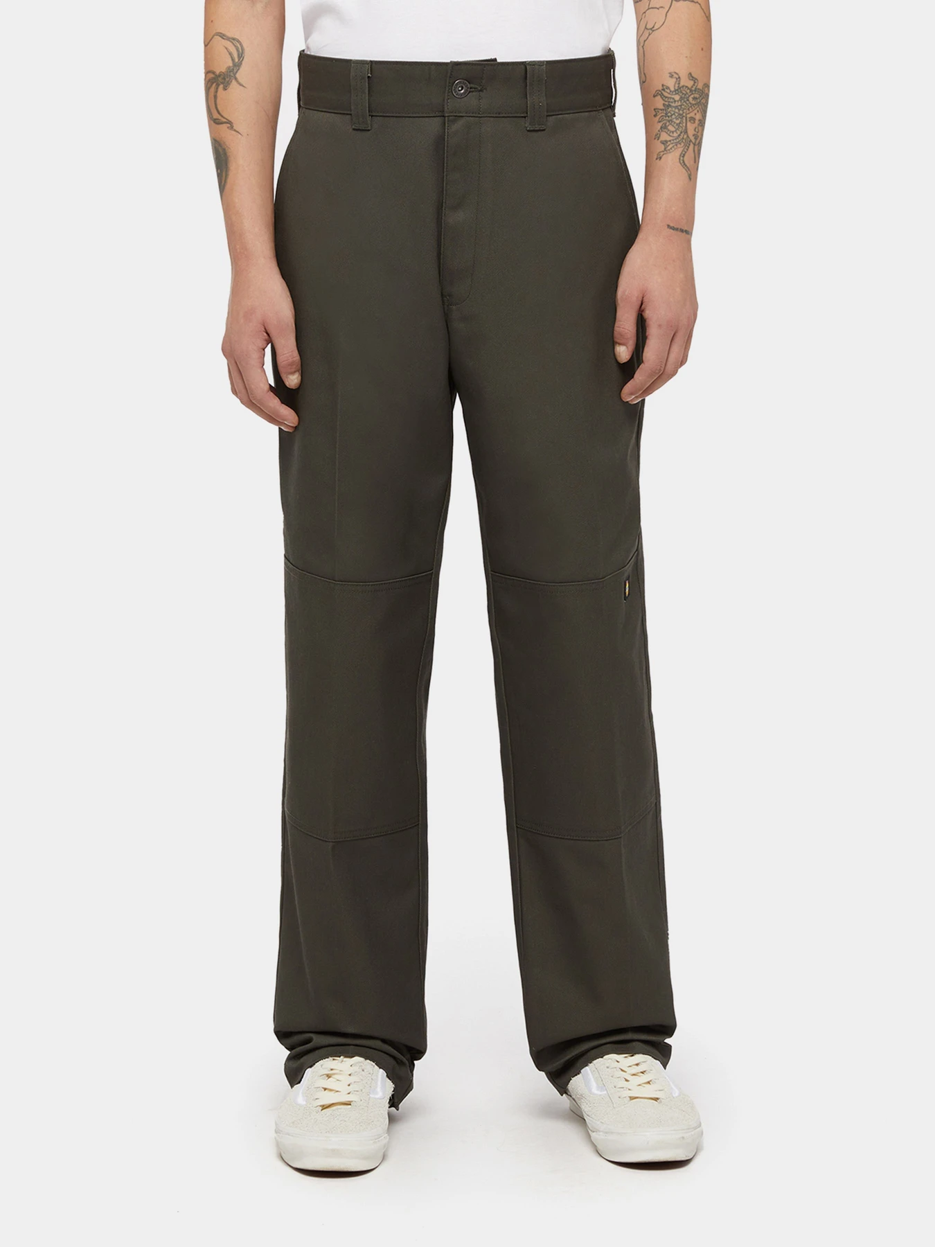 Штани Dickies x Spitfire Double Knee модель DK0A865R0OG1 Штани Dickies x Spitfire Double Knee модель DK0A865R0OG1 Фото