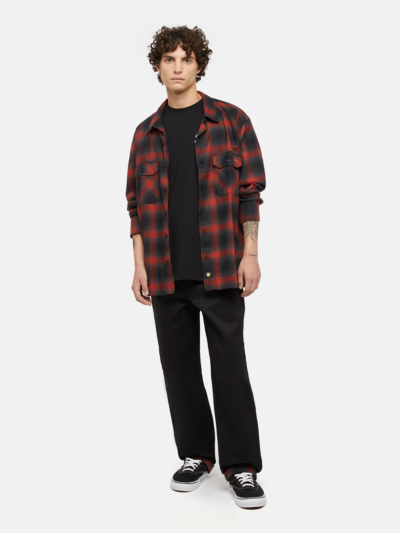 Брюки Dickies x Spitfire Flannel Cuff модель DK0A865SBLK1 Брюки Dickies x Spitfire Flannel Cuff модель DK0A865SBLK1 Фото