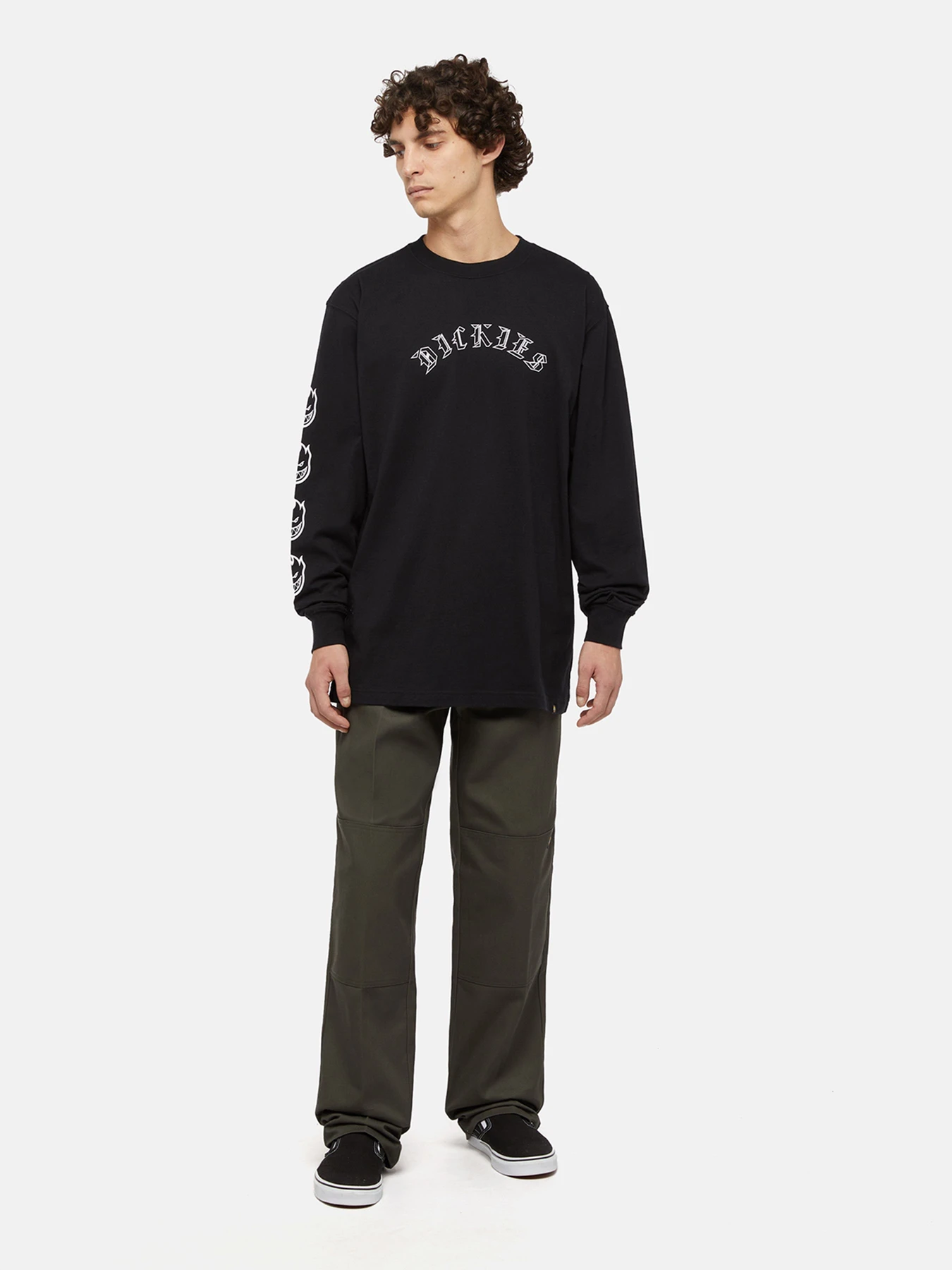 Худі та світшоти Dickies x Spitfire модель DK0A8664BLK1 Фото