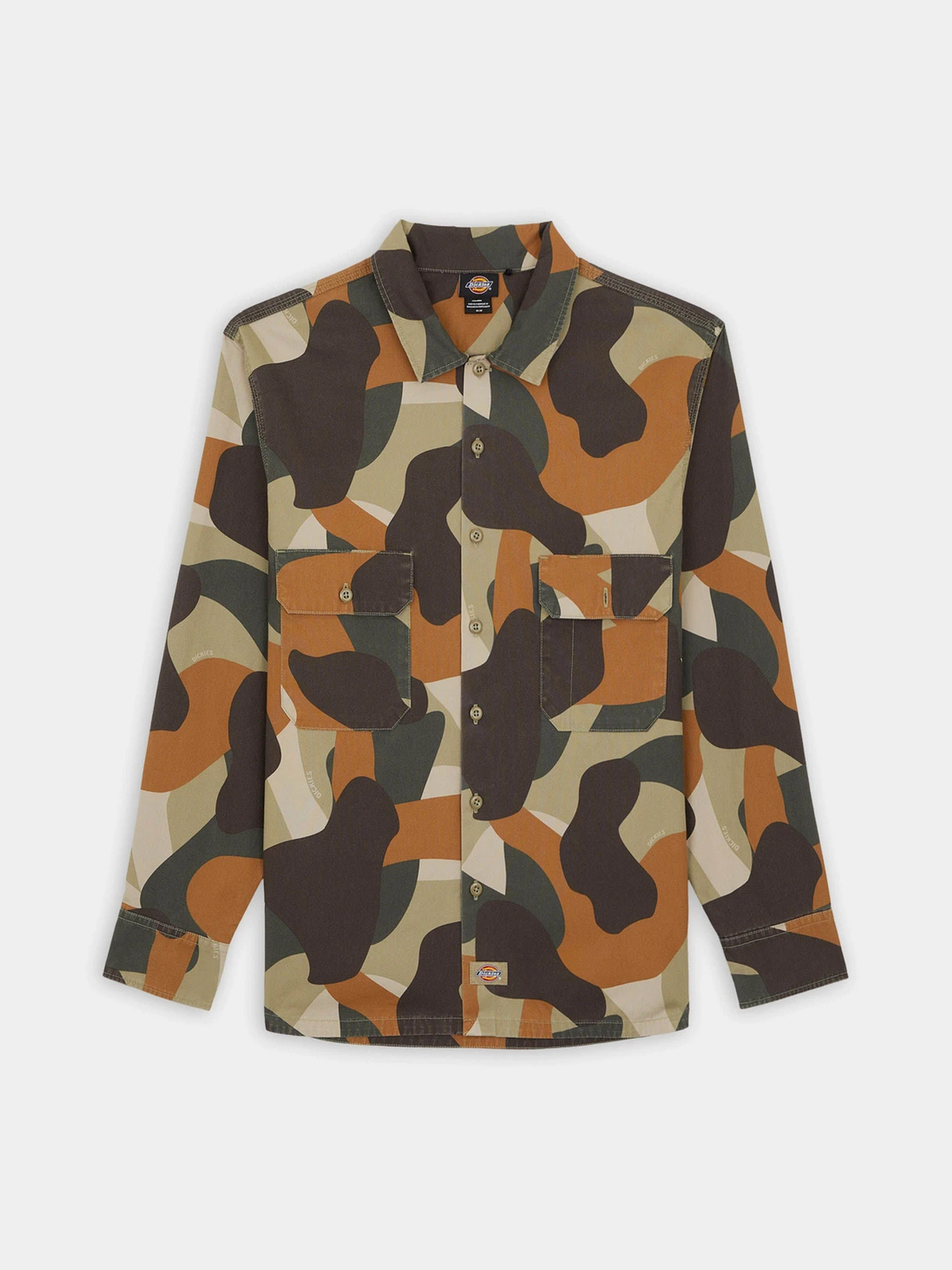 Рубашки Dickies Camo Canvas Work модель DK0A864U0IP1 Рубашки Dickies Camo Canvas Work модель DK0A864U0IP1 Фото