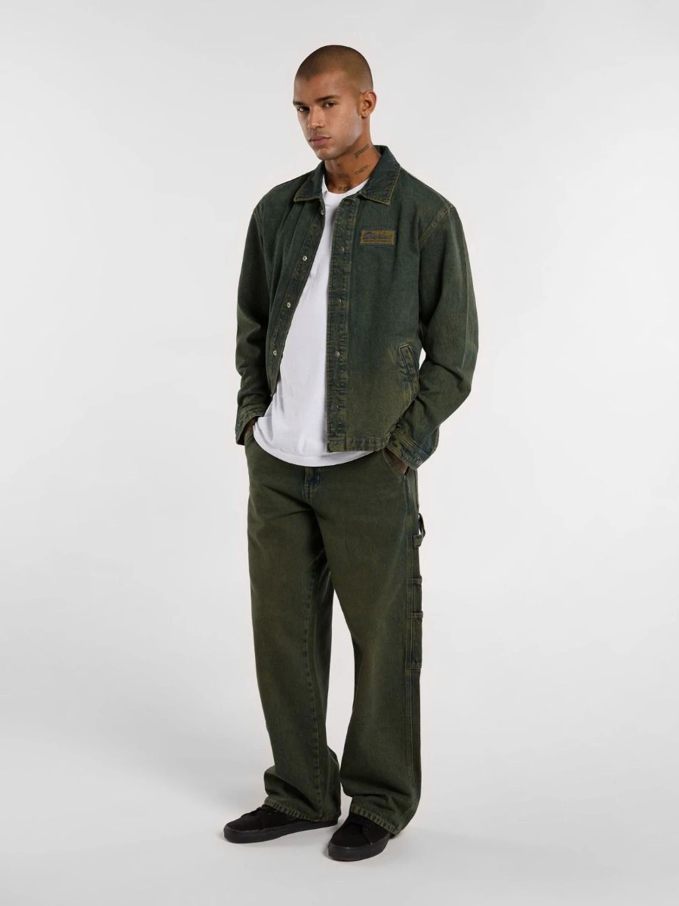 Куртки и дубленки Dickies Lewistown Denim модель DK0A4Z76K571 Куртки и дубленки Dickies Lewistown Denim модель DK0A4Z76K571 Фото