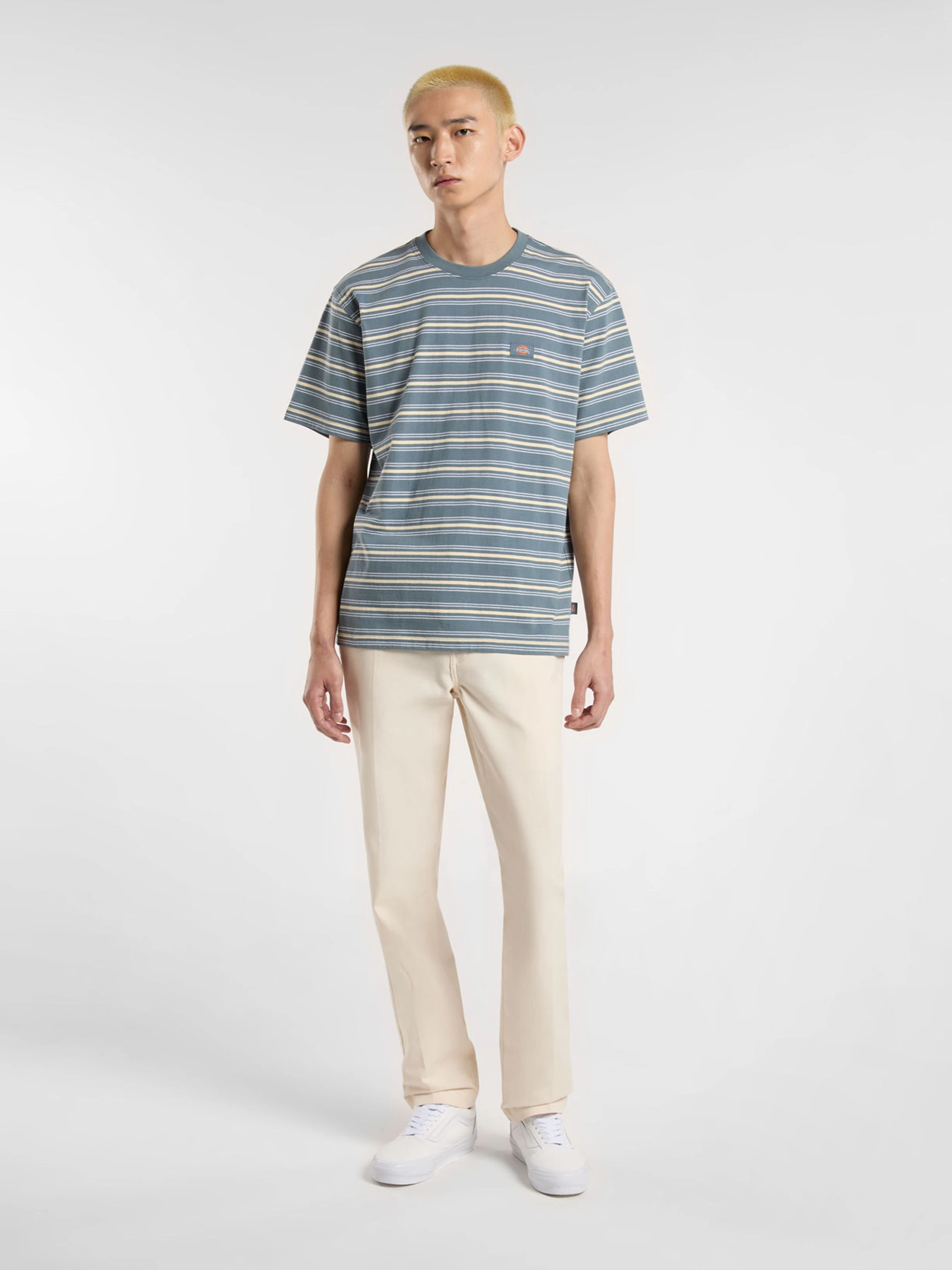 Бавовняна Чоловіча Футболка Dickies Lewistown Stripe фото 3