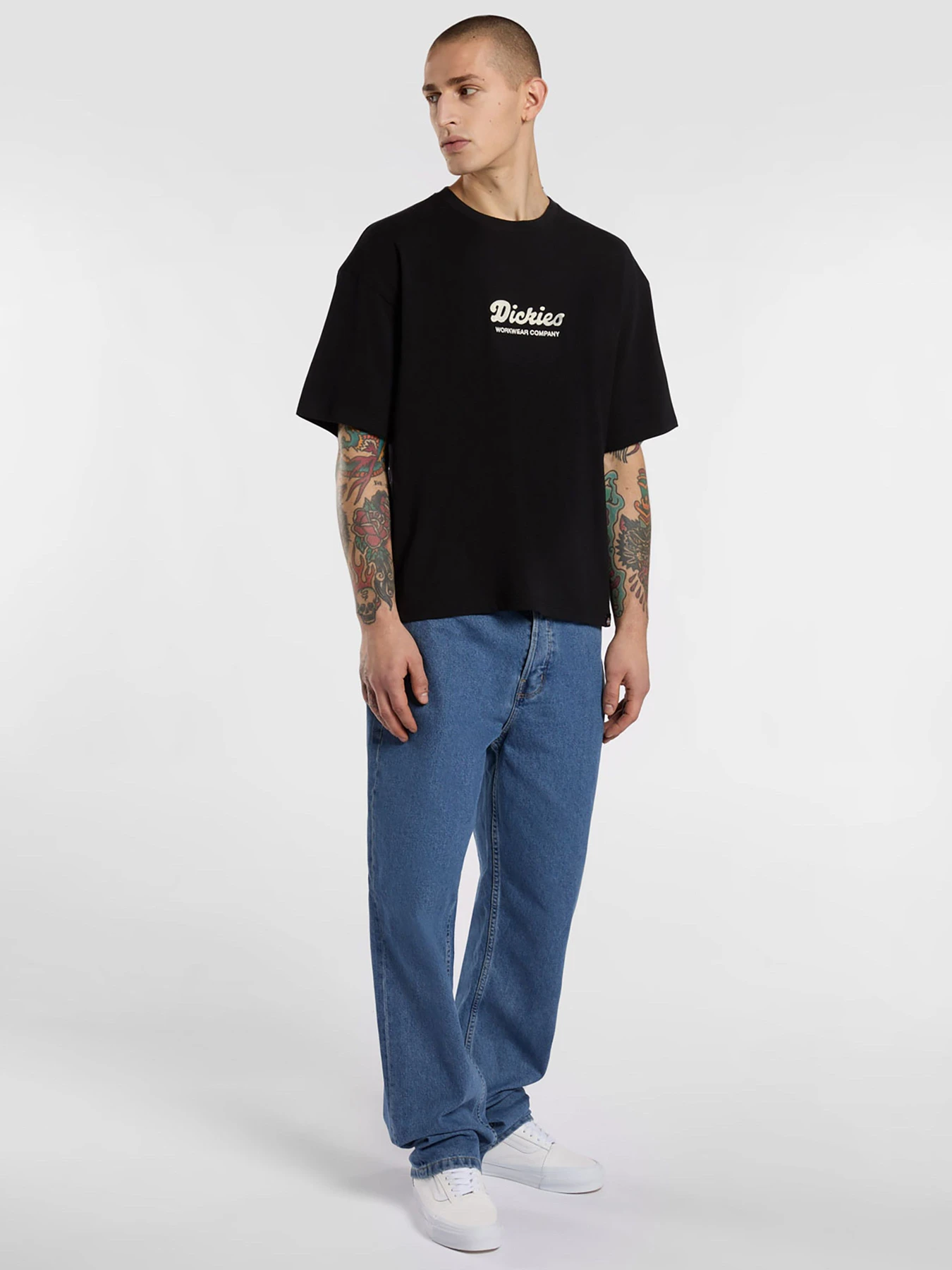 Футболки і поло Dickies Lewistown Embro модель DK0A4Z94BLK1 Футболки і поло Dickies Lewistown Embro модель DK0A4Z94BLK1 Фото