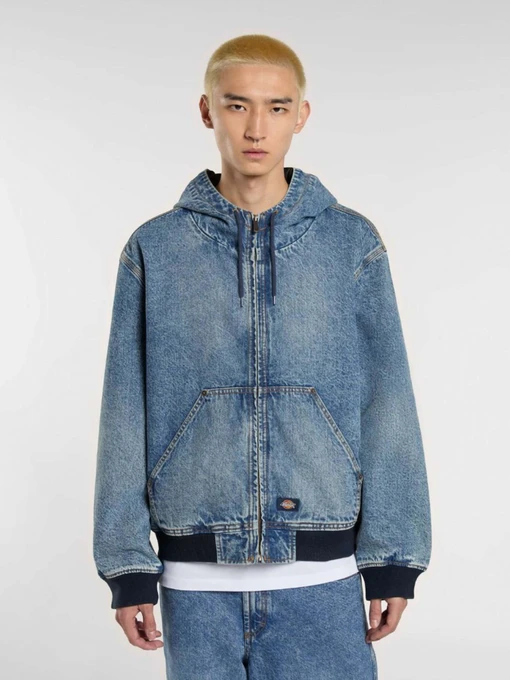 Куртки та дублянки Dickies Dickies Hooded Denim модель DK0A4ZAPK211 Фото