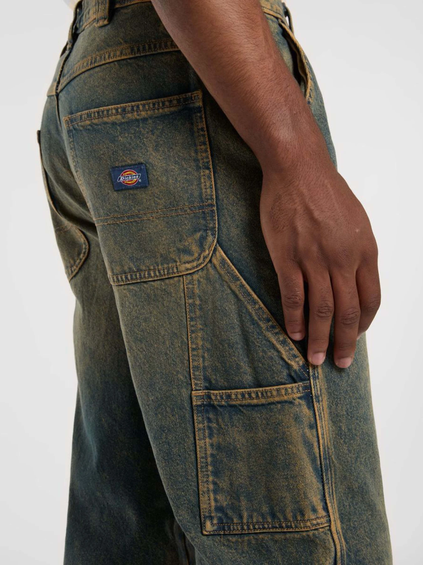 Джинсы Dickies Stevensville Carpenter Denim модель DK0A863TK581 Фото