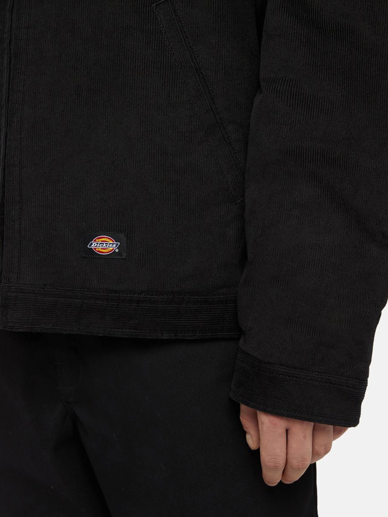 Куртки та дублянки Dickies Corduroy Eisenhower модель DK0A863WBLK1 Куртки та дублянки Dickies Corduroy Eisenhower модель DK0A863WBLK1 Фото