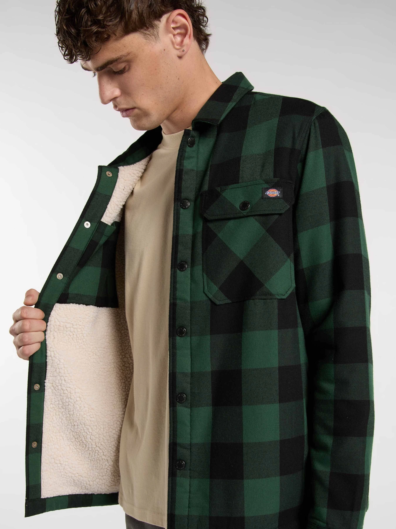 Куртки та дублянки Dickies SHERPA LINED SACRAMENTO модель DK0A4XGRPIN1 Куртки та дублянки Dickies SHERPA LINED SACRAMENTO модель DK0A4XGRPIN1 Фото