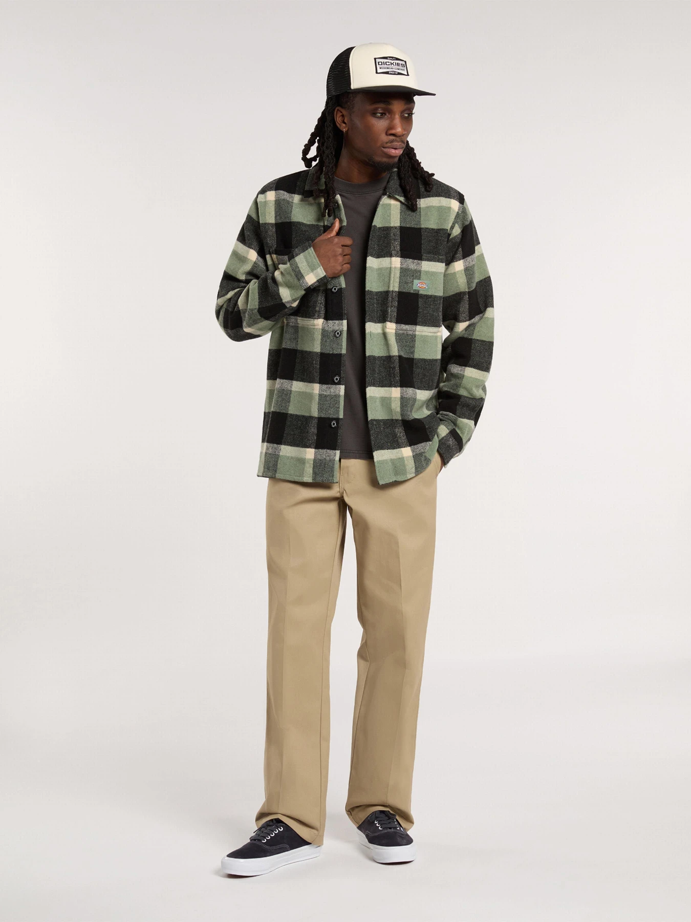 Рубашки Dickies PLAID COALING LS модель DK0A4XZZL191 Фото