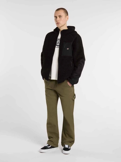 Чоловіча Флісова кофта Dickies CENTRAL HIGH PILE HOODED фото 3