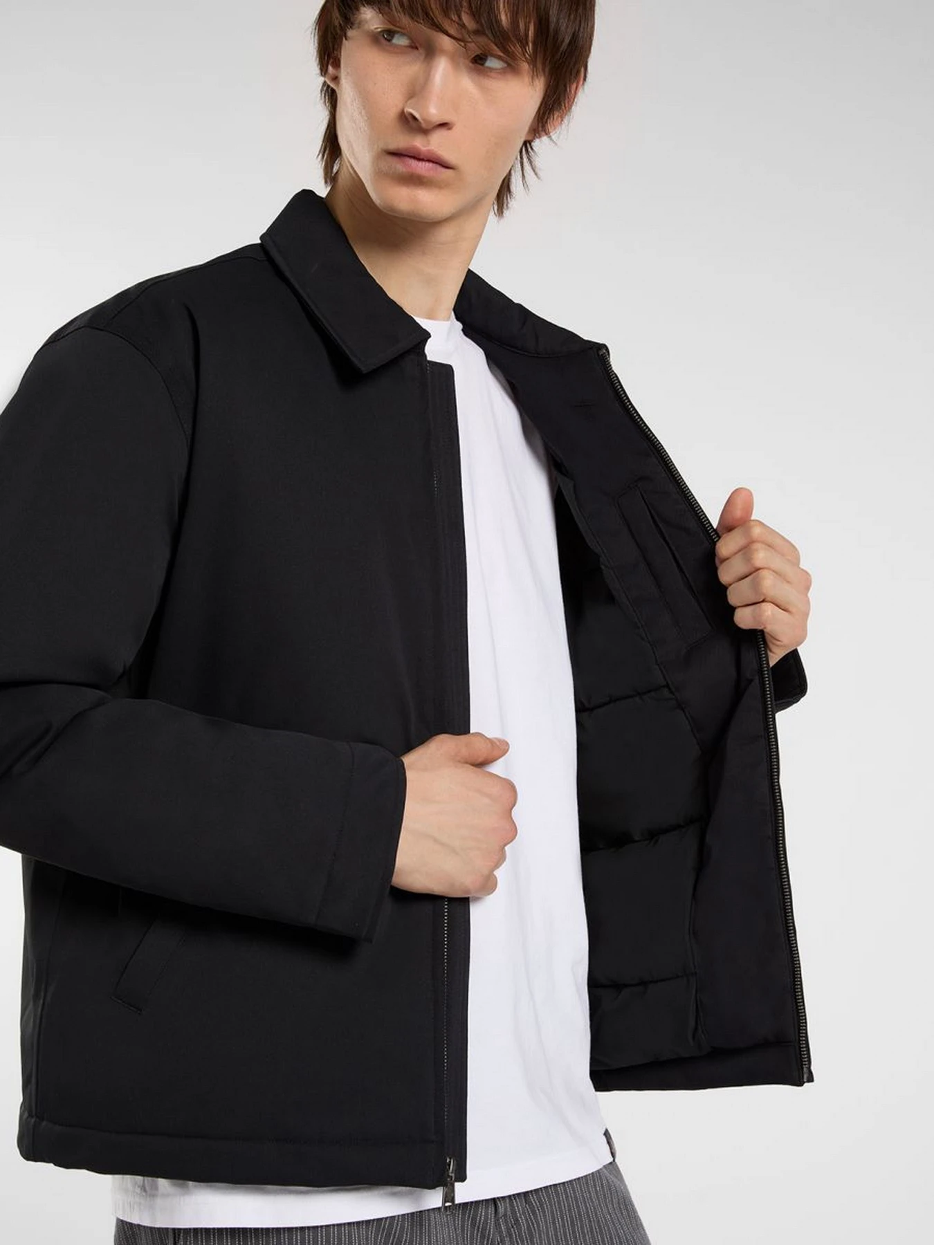 Куртки та дублянки Dickies EISENHOWER PUFFER модель DK0A87O6BLK1 Куртки та дублянки Dickies EISENHOWER PUFFER модель DK0A87O6BLK1 Фото