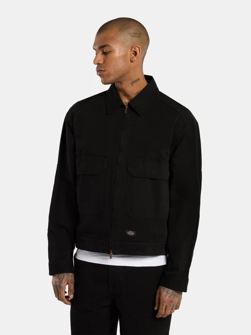 Куртки и дубленки Dickies Fort Smith Trucker модель DK0A87OEBLK1 Фото